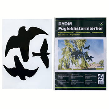 Vogelaufkleber Ryom - 6 Stk.