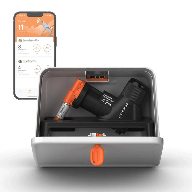 Rattenfalle GoodNature PROFF Kit - Automatisch und giftfrei, Bluetooth + App