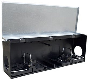 Tunnelbox Ryom für Ratten - Mit 2 Schlagfallen