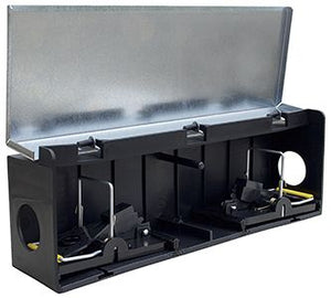 Tunnelbox Ryom für Mäuse - Mit 2 Schlagfallen