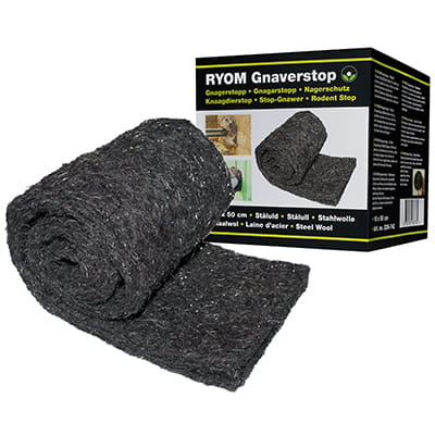 Nagerstopp Ryom Stahlwolle 10 x 50 cm