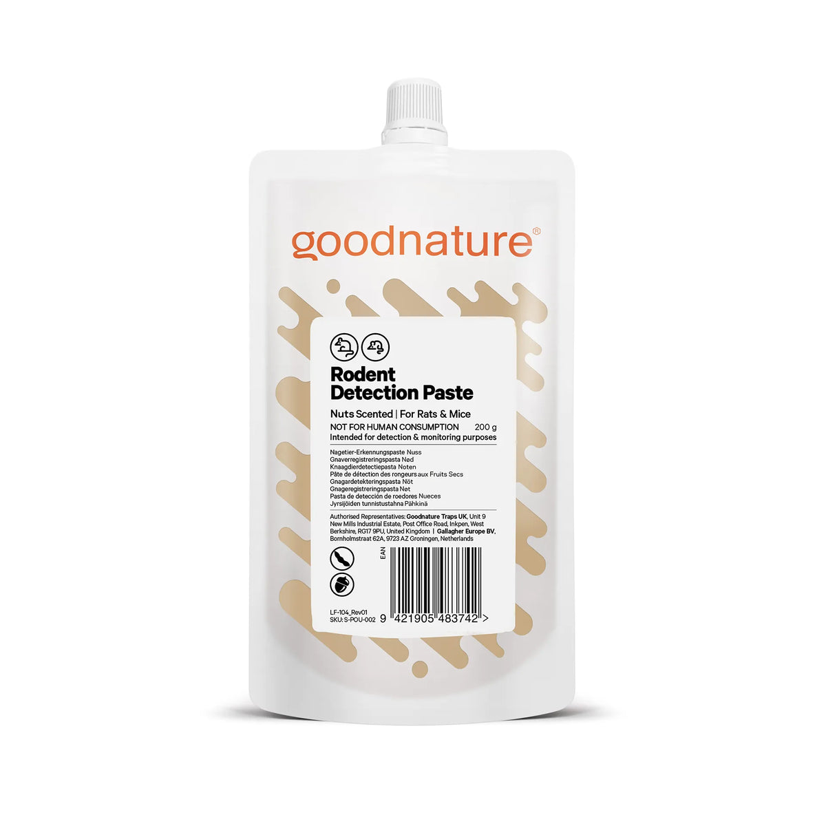 Lokkemad GoodNature nøddecreme 200 g